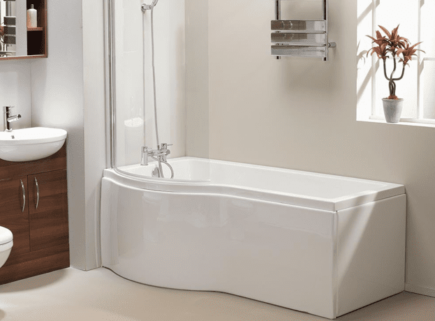 P Shaped Bath Panels