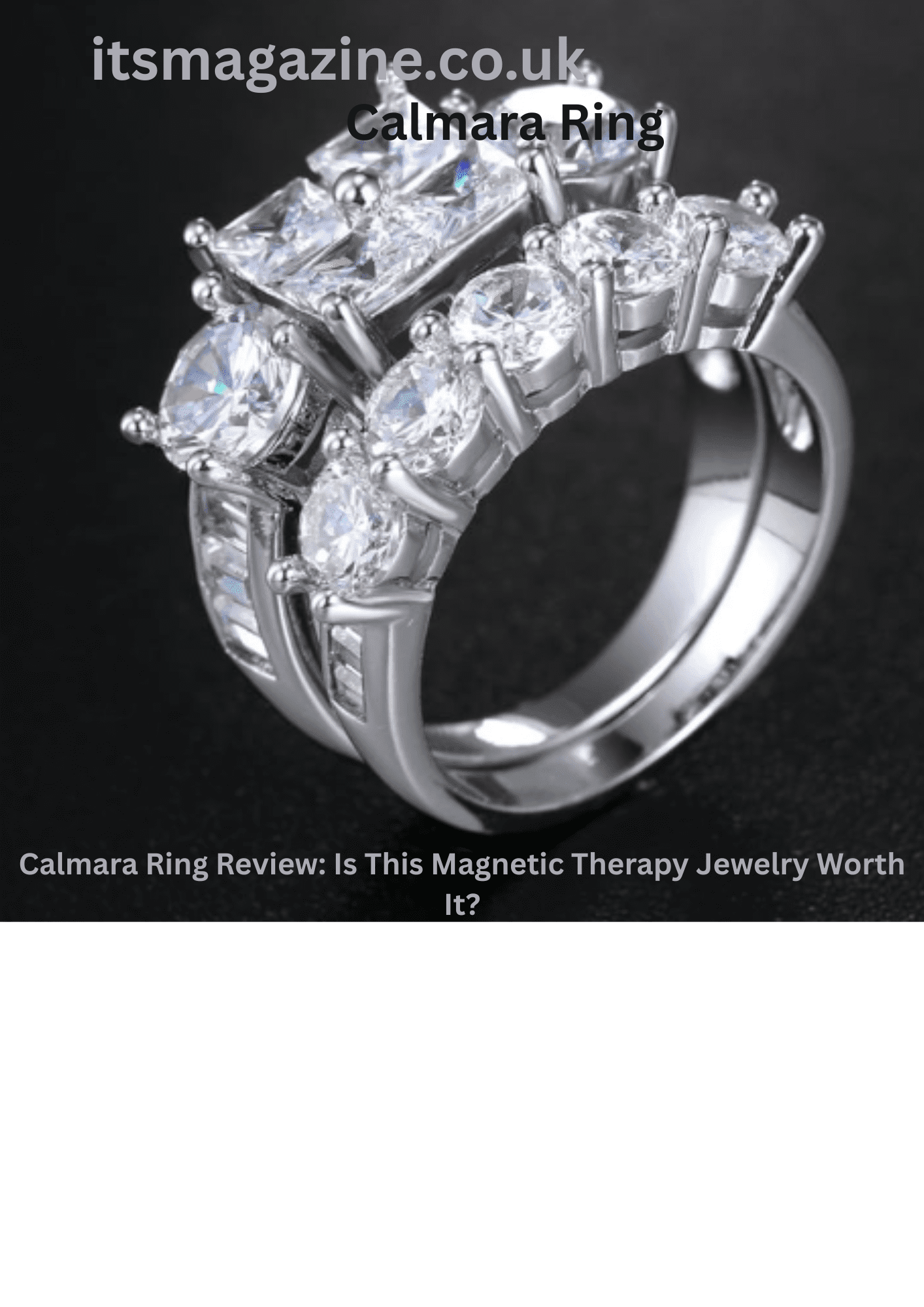 Calmara Ring Review: Is This Magnetic Therapy Jewelry Worth It?